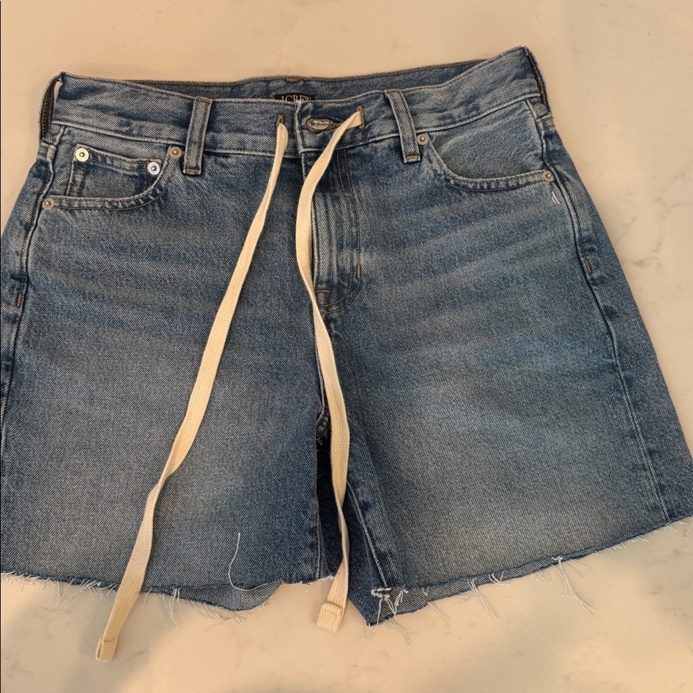 J Crew Relaxed Mid thigh shorts